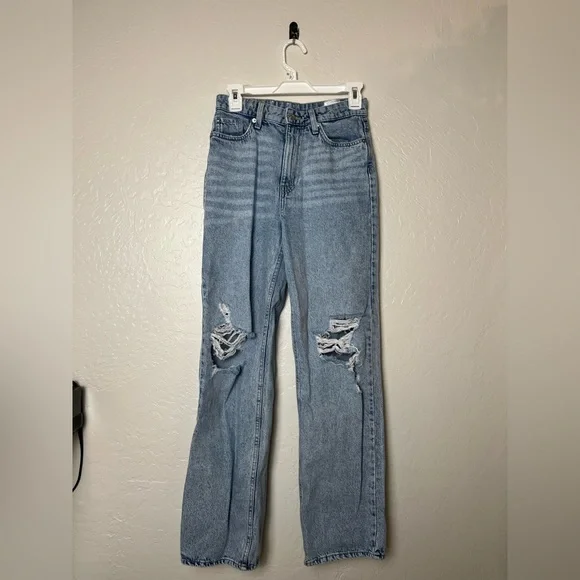 H&M Loose Straight High Waist